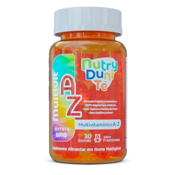 MultiVit AZ Gummy Kids 30 gomas NutriDuniTe