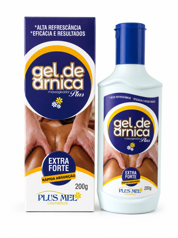Gel de arnica extra forte 200g Plus Mel