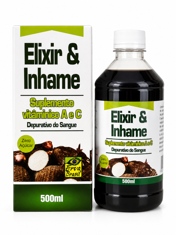 Elixir de inhame 500ml Erva Brasil
