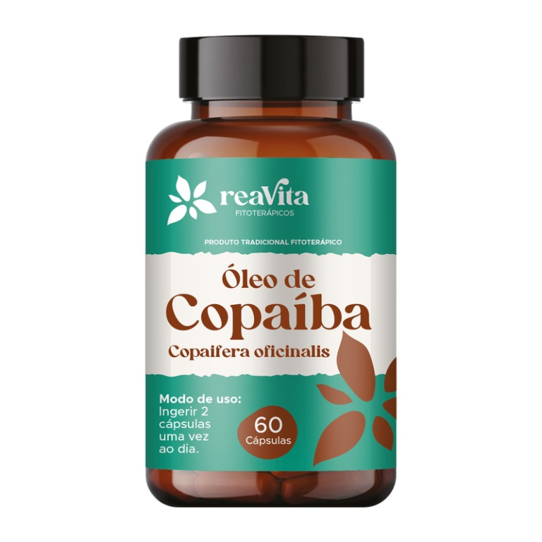 Oleo de copaiba 1000mg Reavita