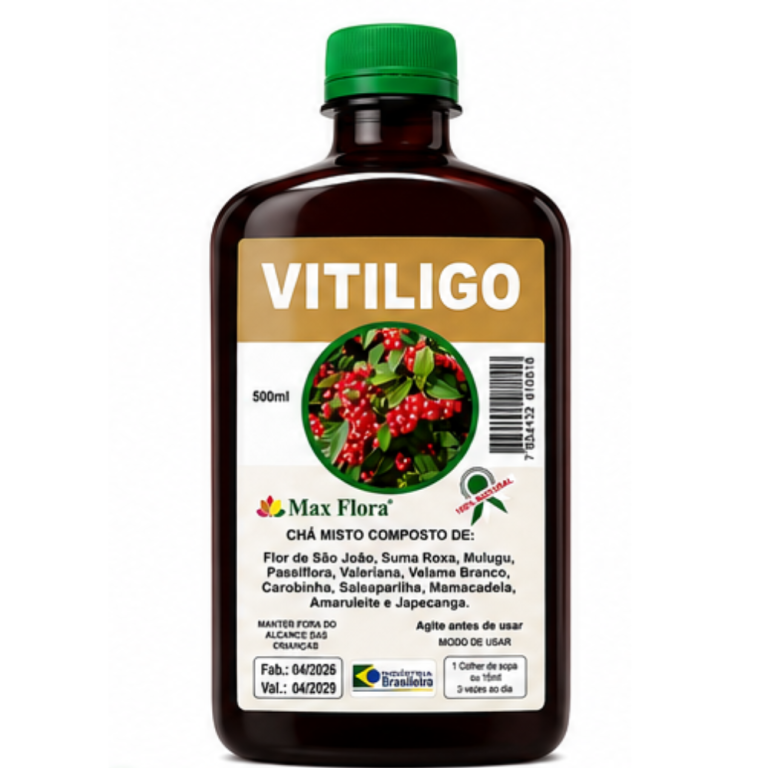 Suplemento alimentar Vitiligo.
