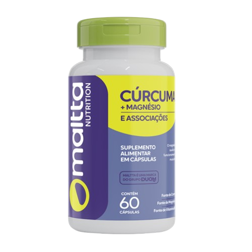 Curcuma + Magnesio (associações) 60cps Maltta