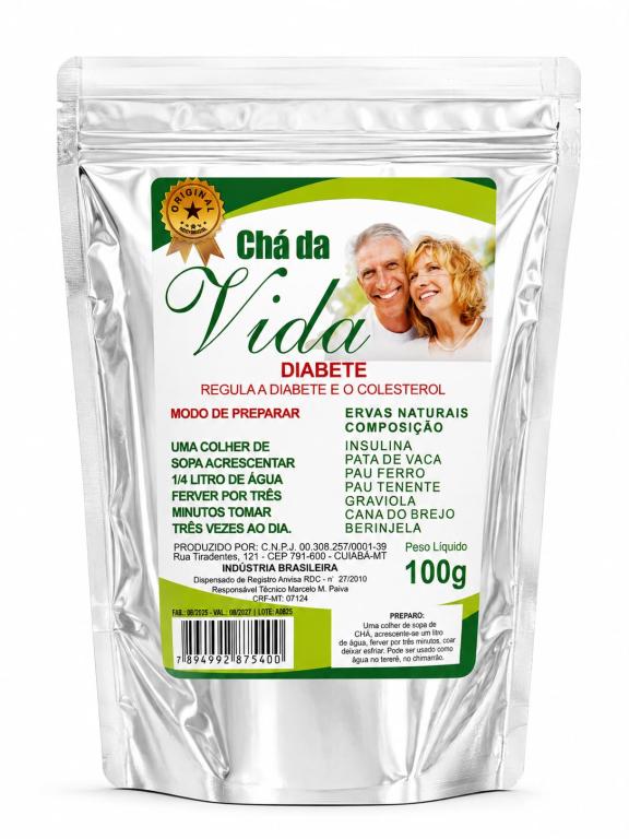 Cha da Vida diabete 100g