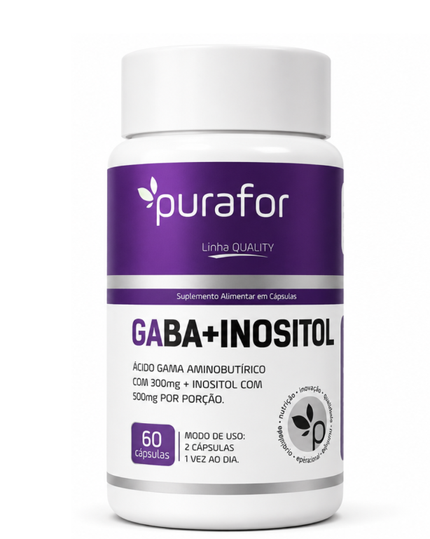 Gaba + Inositol 500mg 60cps Purafor
