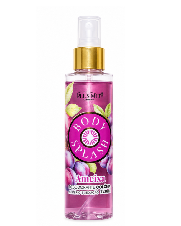 Body Splash Ameixa colônia 120ml Plus Mel