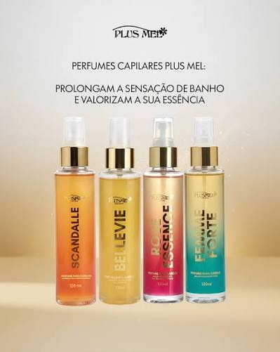 Perfume capilar Femme Forte 120ml Plus Mel
