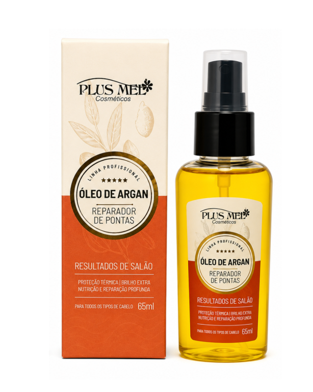 Reparador de pontas Argan 65ml Plus Mel