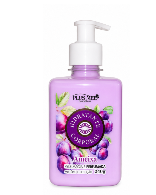 Hidratante corporal Ameixa 240g Plus Mel