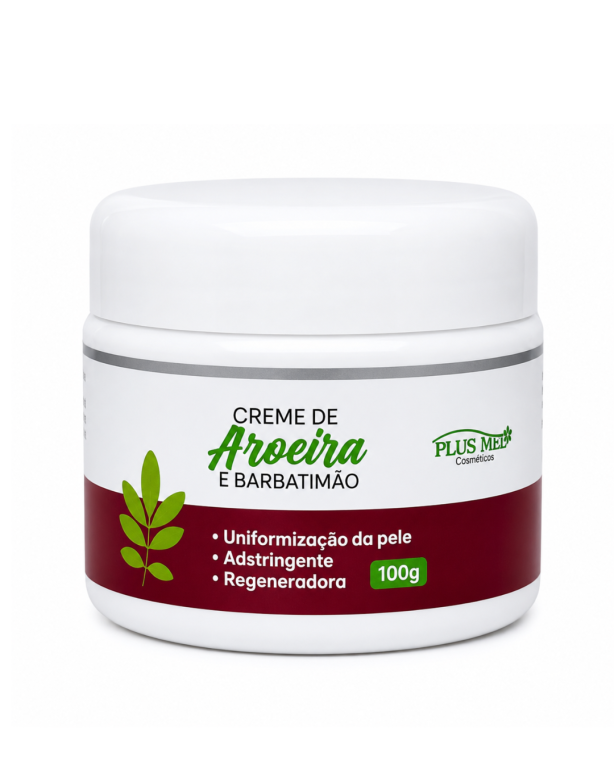 Creme de Aroeira e Barbatimão 100g Plus Mel