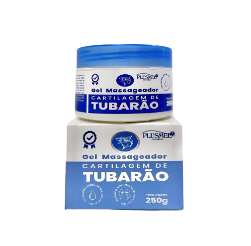 Gel massageador cartilagem de tubarão 250g