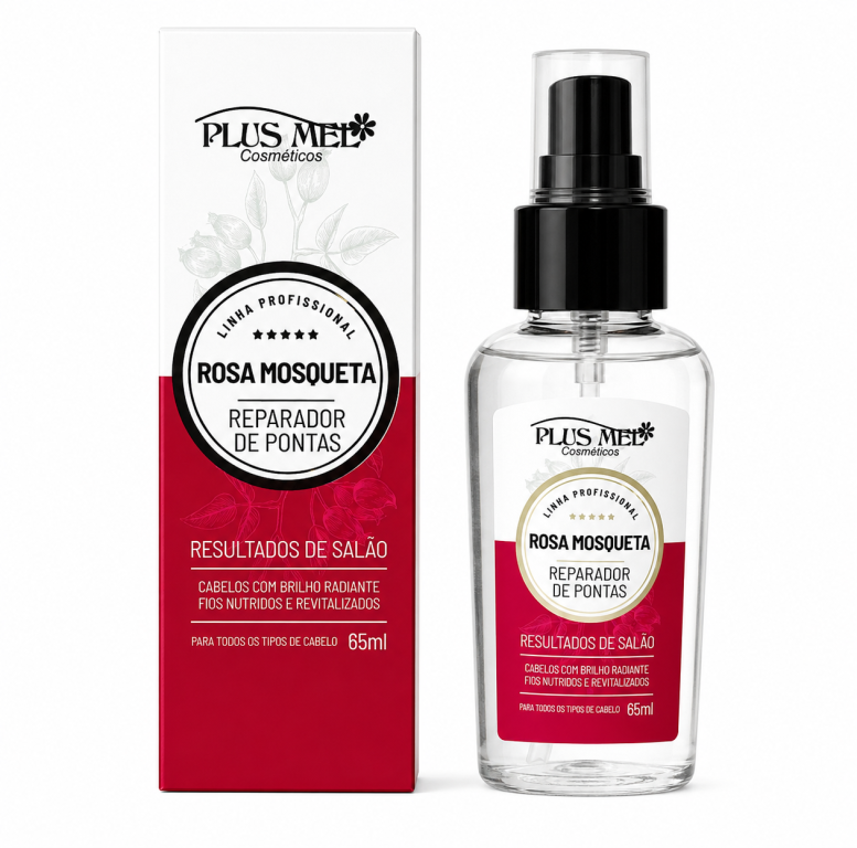 Reparador de pontas Rosa Mosqueta 65ml Plus Mel