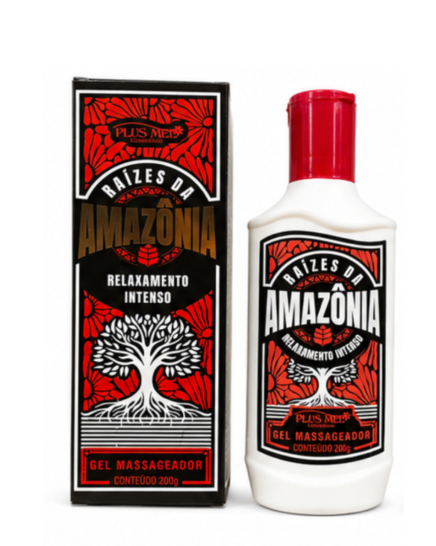 Gel massageador raizes da amazônia 200g Plus Mel