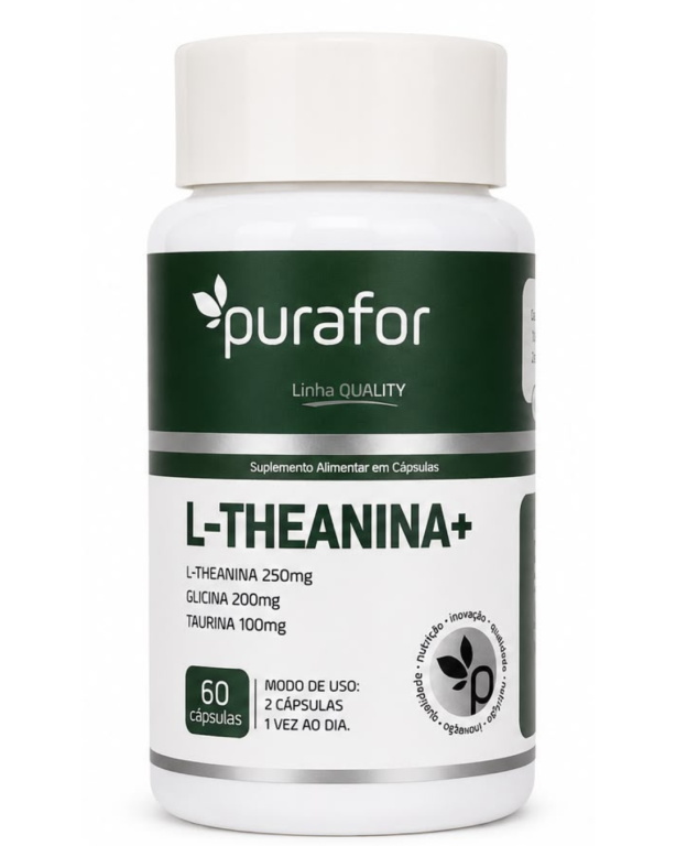 L-theanina 60cps 500mg Purafor