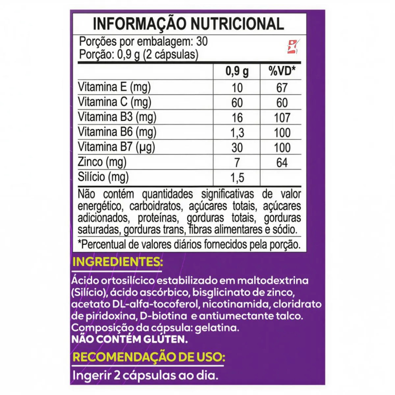 Silicio Organico 60cps Maltta