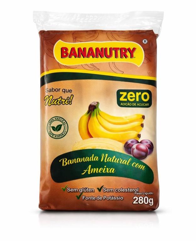 Bananada Natural com Ameixa, BANANUTRY.