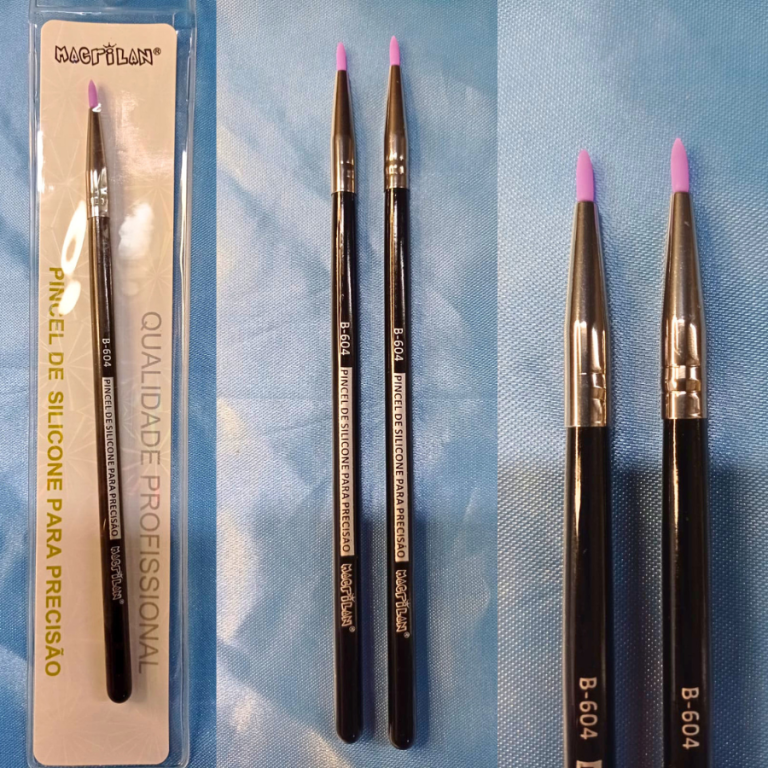 PINCEL DE SILICONE PRECISÃO MACRILAN