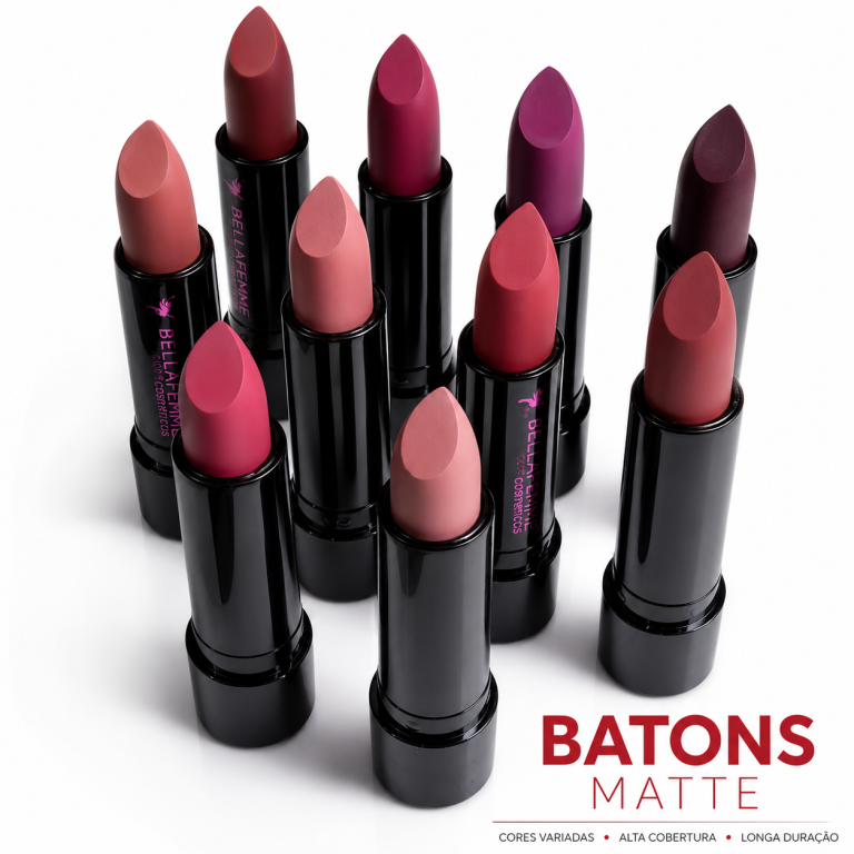 BATOM MATTE BELLA FEMME BOX COM 60 UN