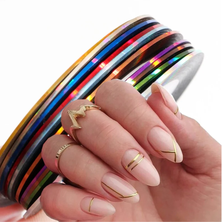 KIT FIOS COLORIDOS PARA UNHA COM 12 UN