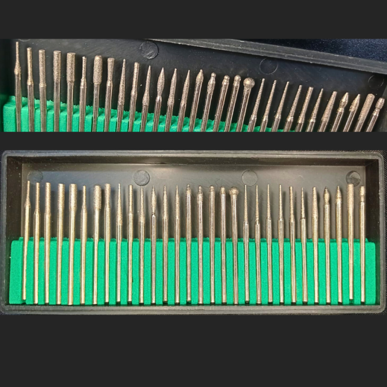 KIT DE BROCA DIAMANTADA COM 30 PEÇAS