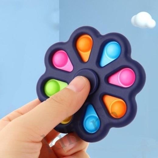 FIDGET TOY EMPURRE SPINNER CÍRCULO ANTI-STRESS