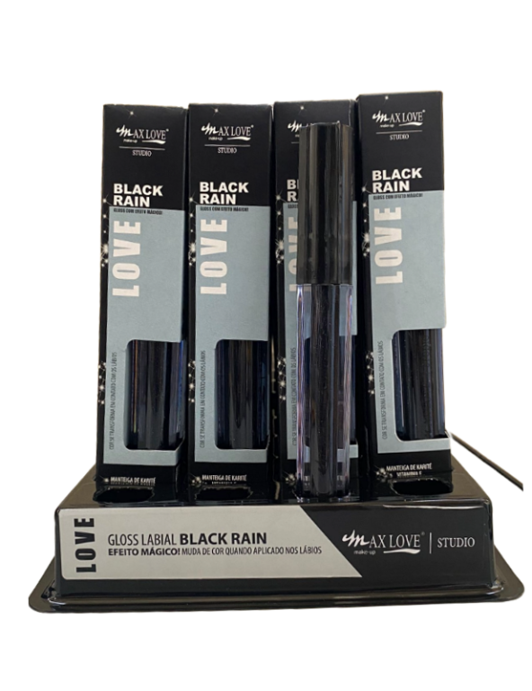 LIP GLOSS BLACK RAIN MAX LOVE BOX COM 32 UN