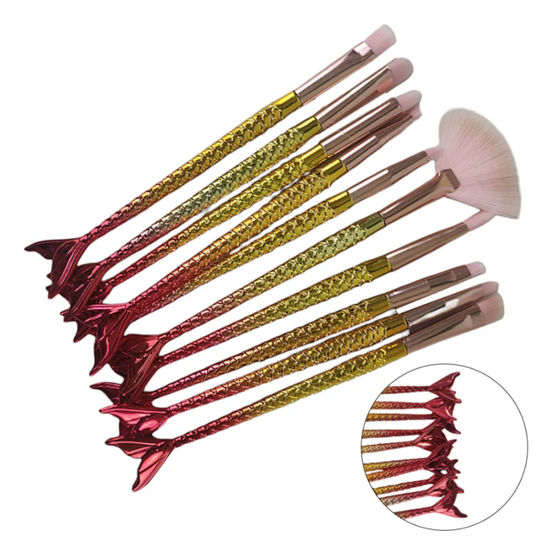 KIT PINCÉIS COM 10 PEÇAS SEREIA