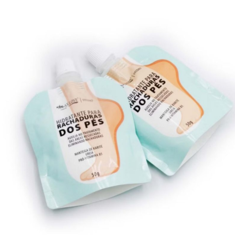 CREME HIDRATANTE POUCH PARA RACHADURAS DOS PÉS 50G MAX LOVE