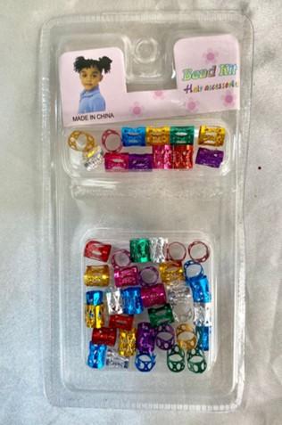 CARTELA ANÉIS PARA TRANÇA COLORIDO