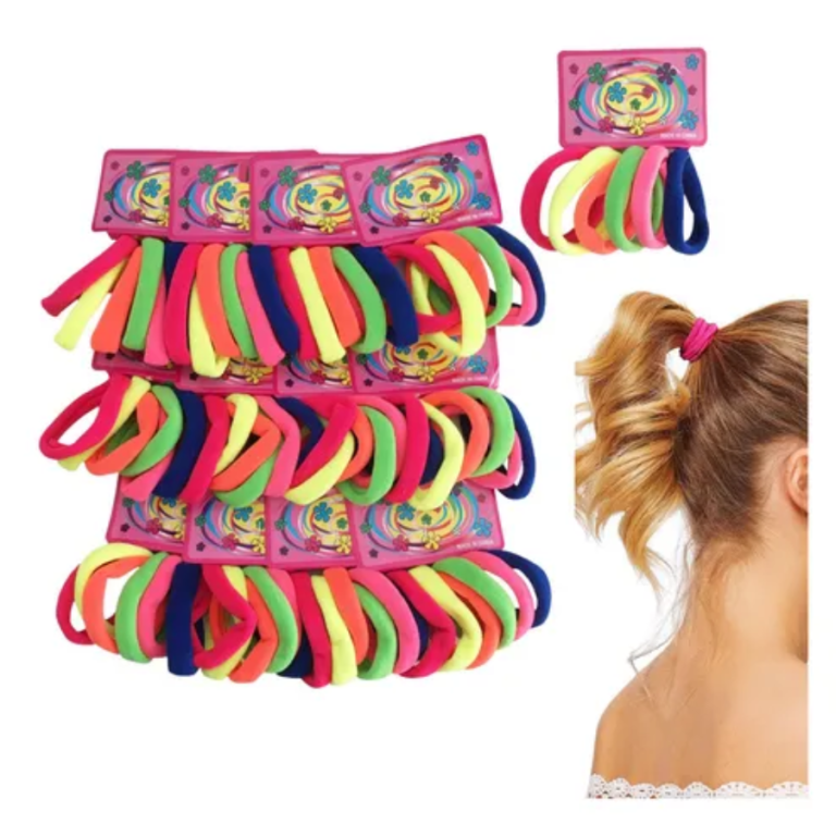 PACOTE BUCHINHAS COLORIDAS COM 12 KITS COM 6 UN