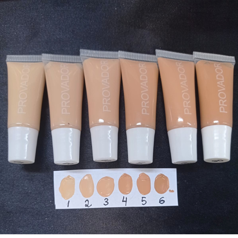 BASE LÍQUIDA VELVET SKIN BELLA FEMME 30ML TONS CLAROS BOX COM 24 UN