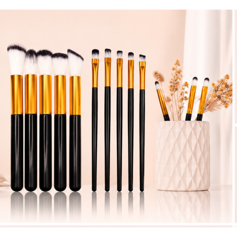 KIT PINCÉIS KABUKI COM 10 PEÇAS