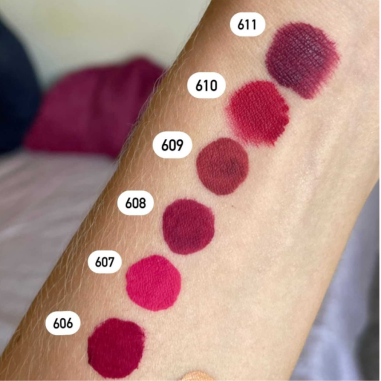 BATOM LÍQUIDO MATTE 30 HORAS MAX LOVE 606 AO 611 BOX COM 48 UN