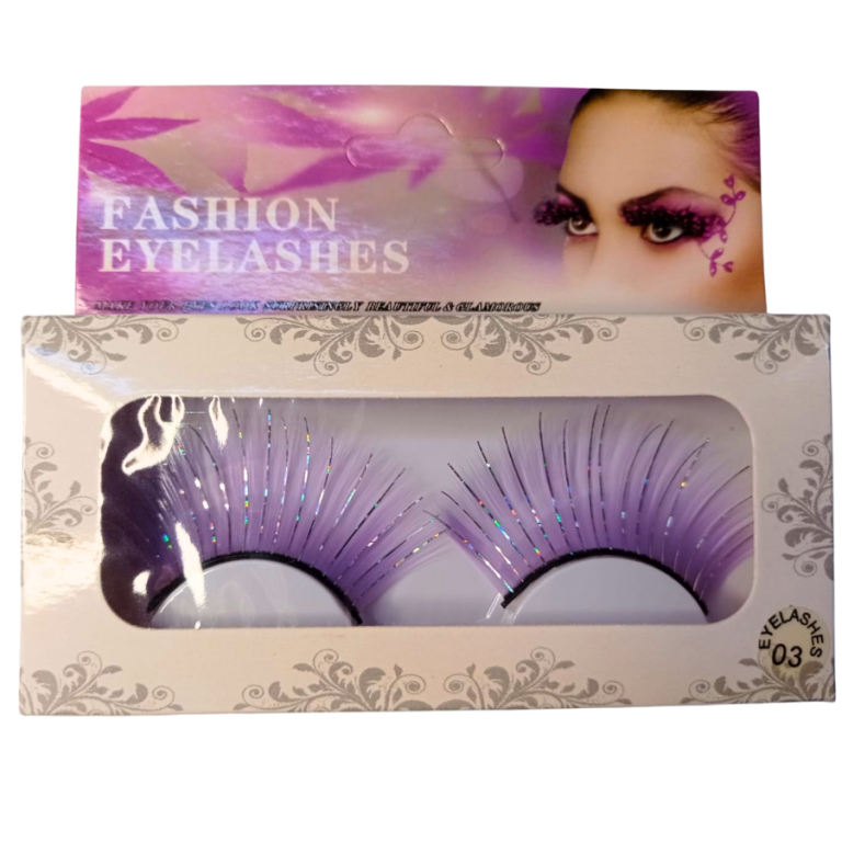 CÍLIOS COLORIDOS BOX COM 12 UN