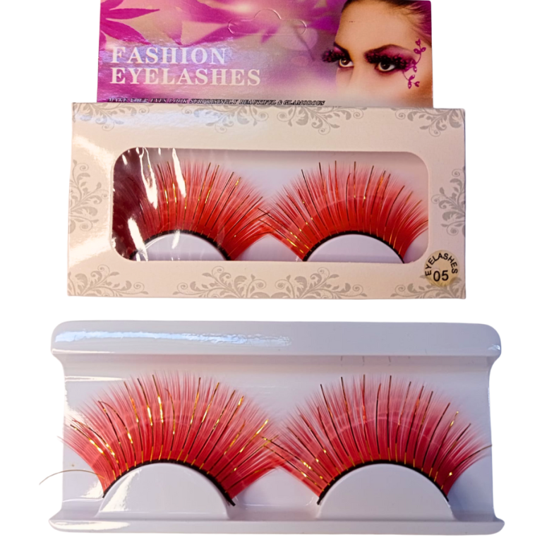 CÍLIOS COLORIDOS BOX COM 12 UN