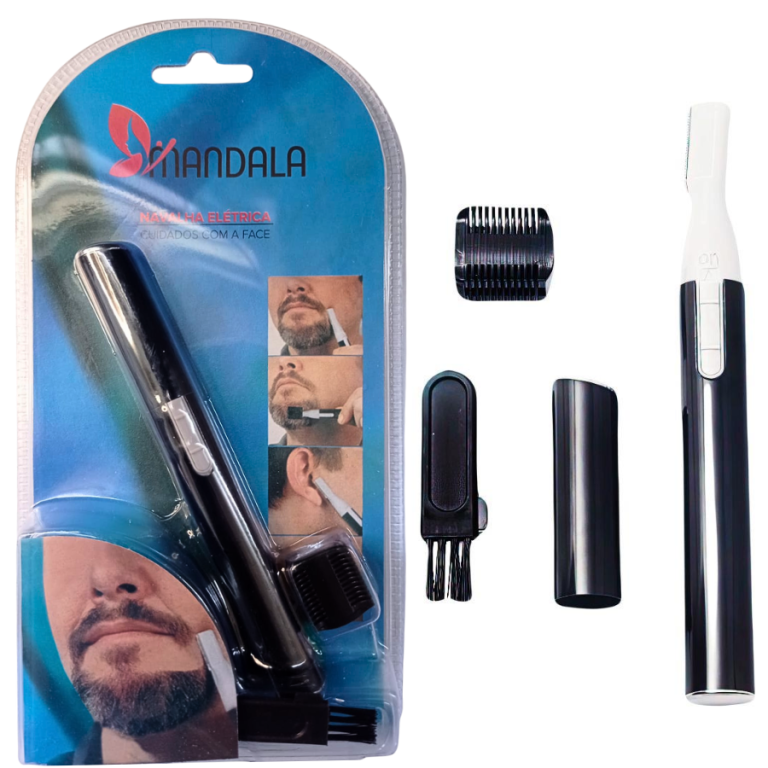 NAVALHA ELÉTRICA DE PELO MANDALA