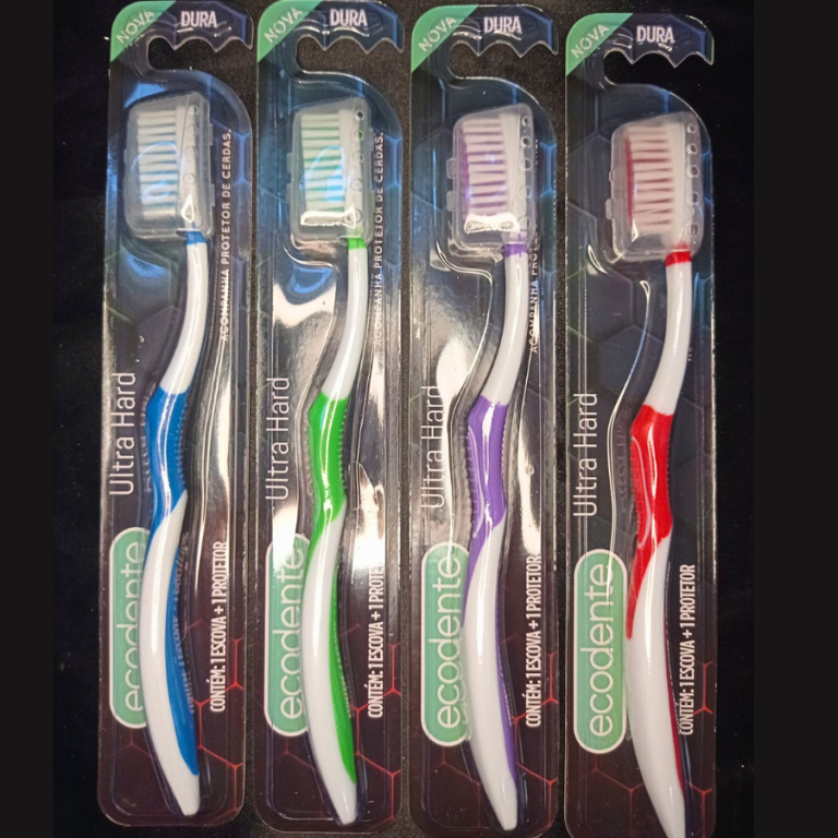 ESCOVA DE DENTE ECODENTE DURA