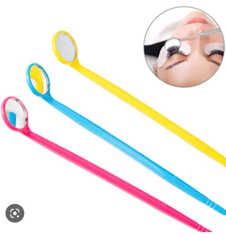 MINI ESPELHO COLORIDO PARA EXTENSÃO DE CÍLIOS