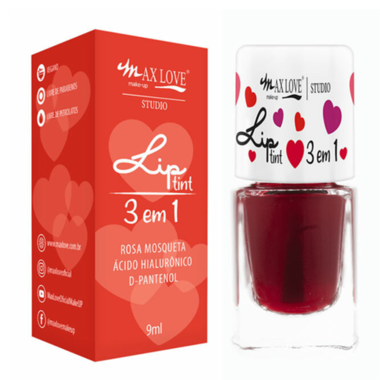 LIP TINT 3 EM 1 COR 504 MAX LOVE BOX COM 36 UN
