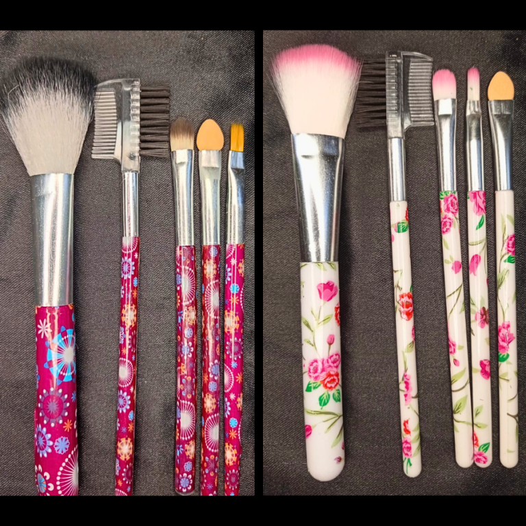 KIT PINCÉIS COM 5 PEÇAS BOZIYA ESTAMPADOS