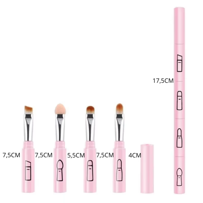 KIT PINCÉIS 4 EM 1 PARA MAQUIGEM MEY