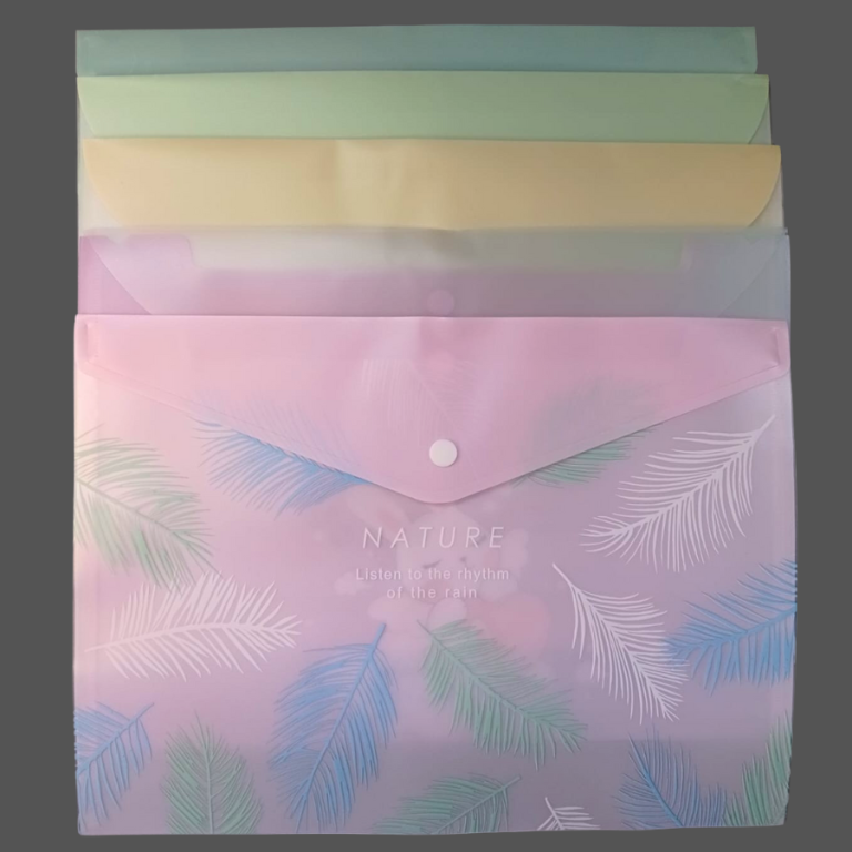 BOLSA PLASTICO GRANDE COLORIDA 23 X 32 CM