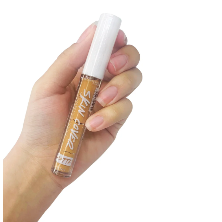 CORRETIVO LÍQUIDO SKIN COVER TONS MÉDIOS BELLA FEMME 4,5ML BOX COM 24 UN