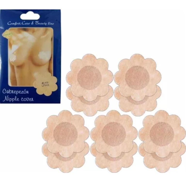ADESIVO PROTETOR DE MAMILOS COM 5 PARES