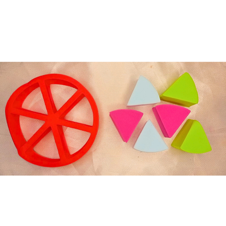 ESPONJA PIZZA COM 6 PEÇAS