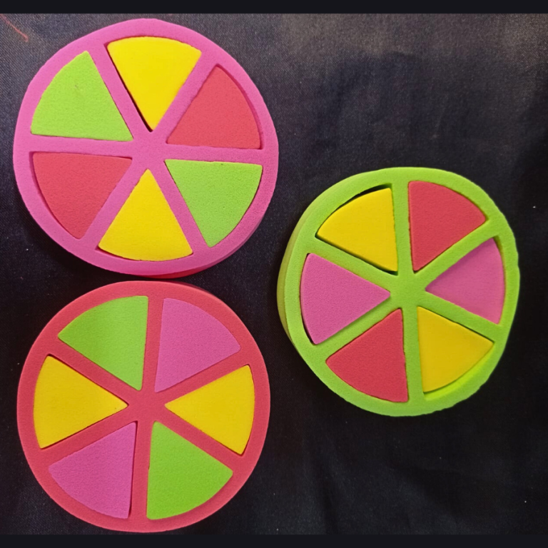 ESPONJA PIZZA COM 6 PEÇAS