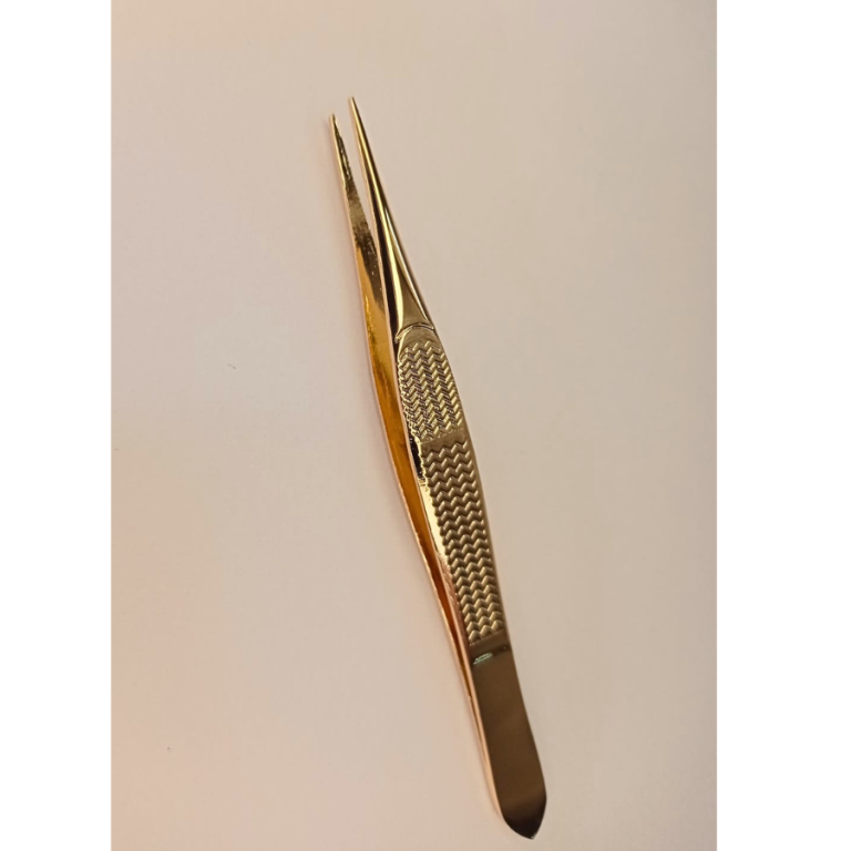 PINÇA SOLINGEN DOURADA PONTA AGULHA