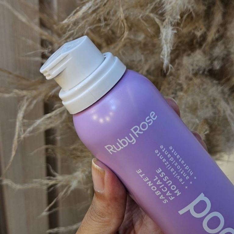 SABONETE FACIAL MOUSSE MOOD RUBY ROSE 150ML *VENCIMENTO 10/26