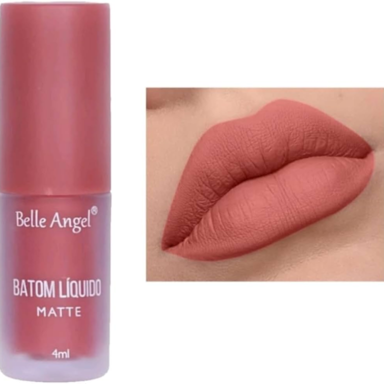 BATOM LÍQUIDO MATTE GRUPO A BELLE ANGEL BOX COM 24 UN