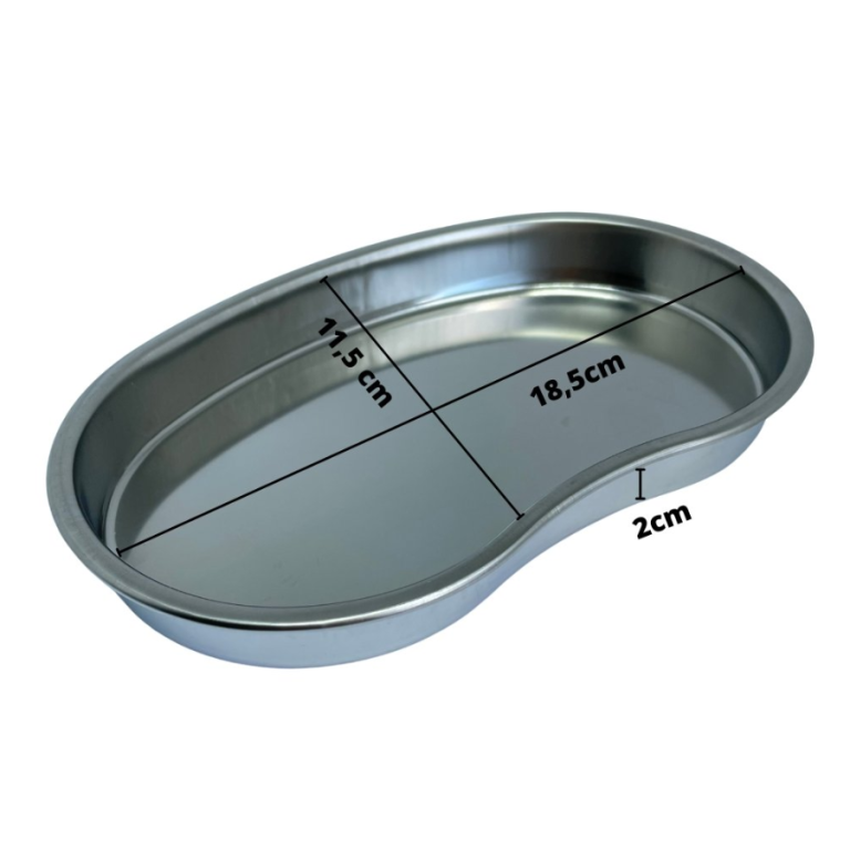 BANDEIJA CUBARIM PARA ESTERILIZAÇÃO 11 X 18,5 CM