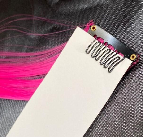 MECHA COR ÚNICA COM PENTE PRESILHA